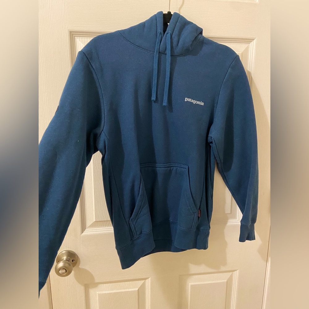 Patagonia Blue Sweatshirt Hoodie
